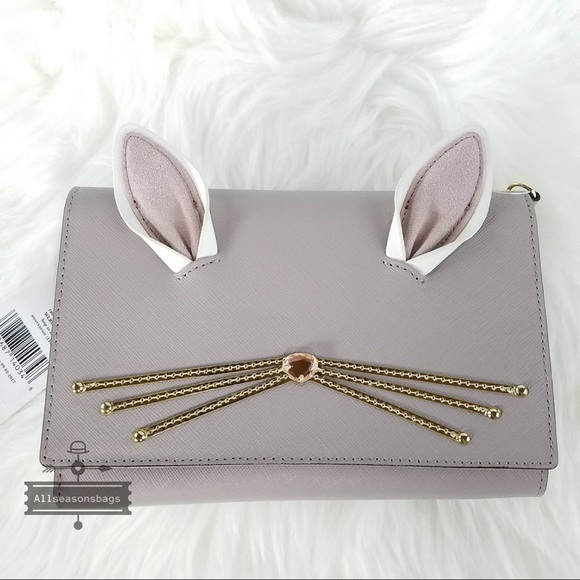 NWT Kate spade Rabbit Winnie hop to it crossbody - Picture 3 of 8
